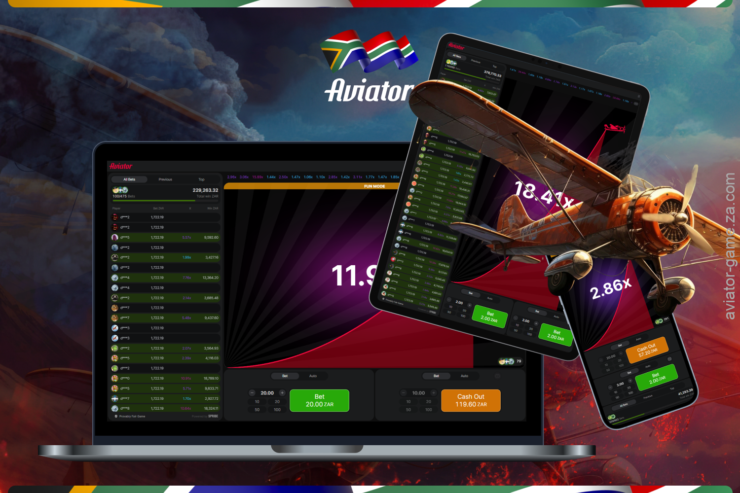 Crash Game Aviator is one of the most popular casino games in South Africa